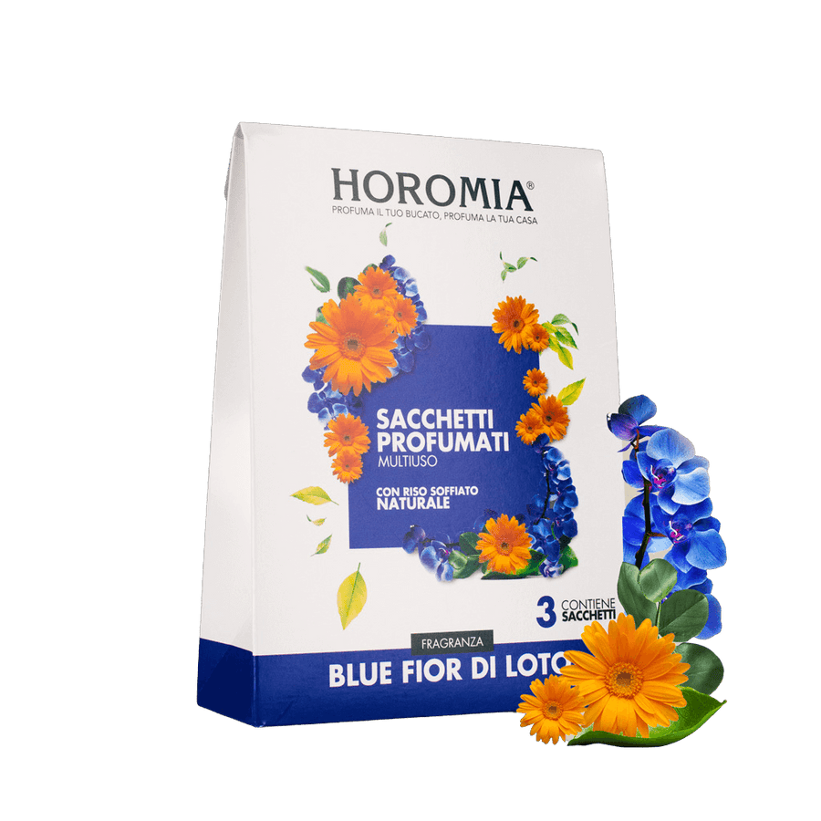AMOUR Parfums Dišave za dom HOROMIA dišeče vrečke BLUE - FIORI DI LOTO